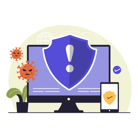 A shield protecting personal health data